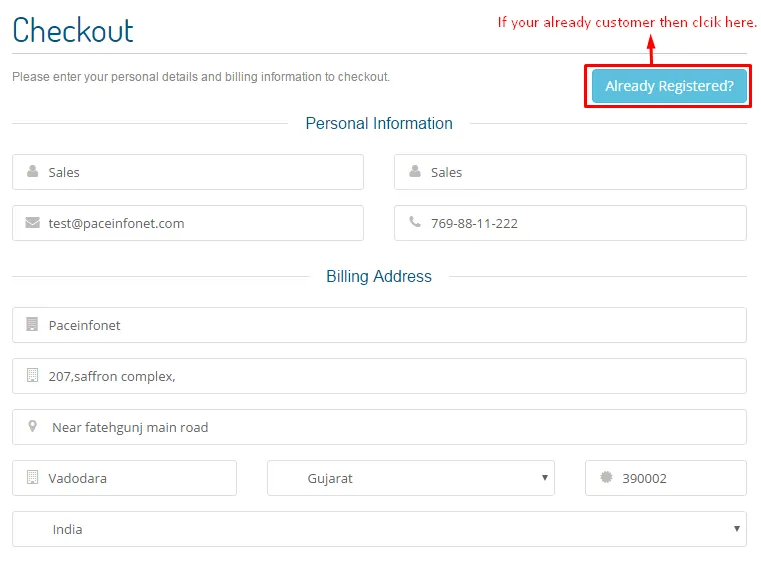 Screenshot showing how to buy web hosting on paceinfonet com step 7