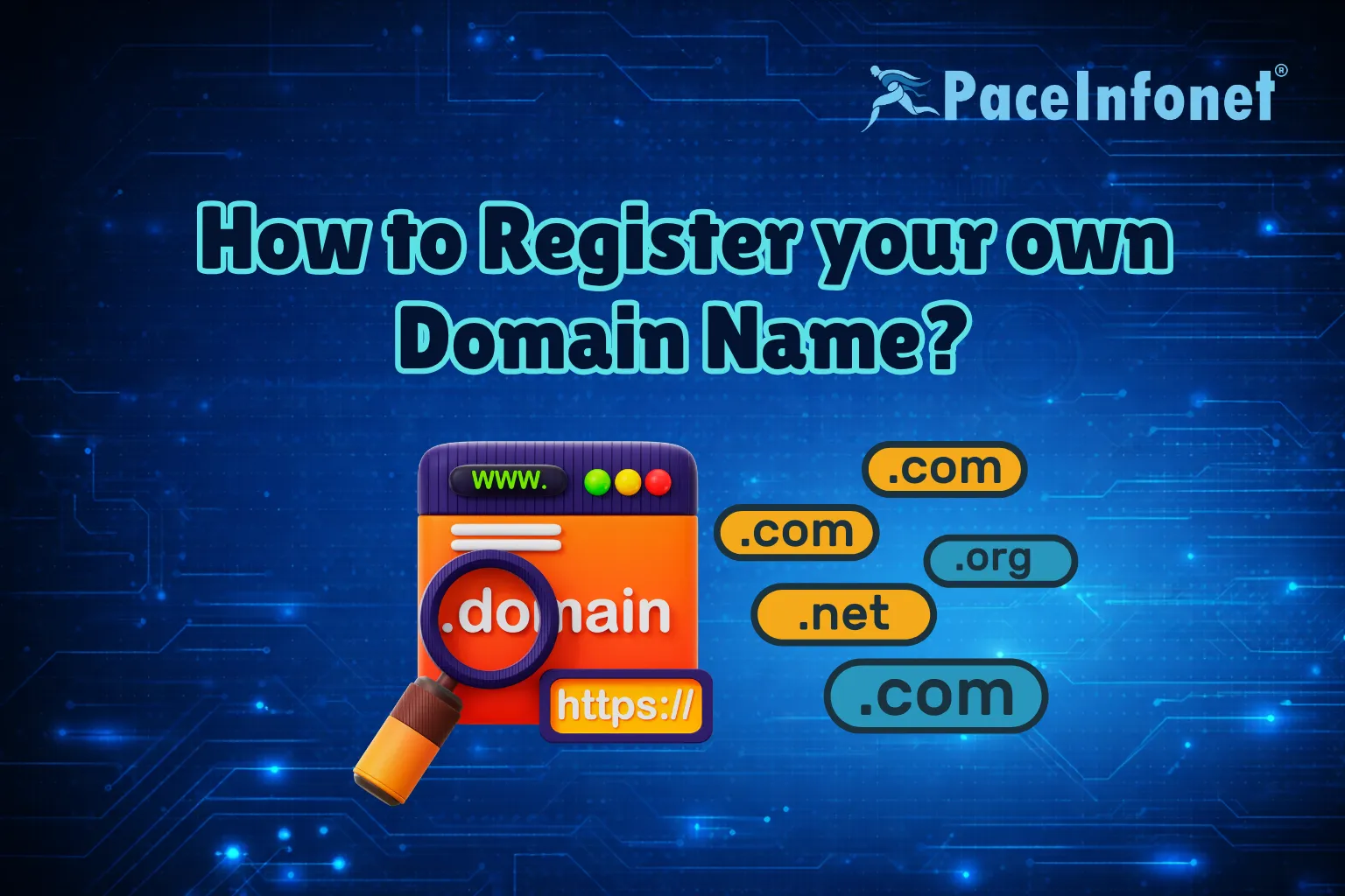 Illustration for How to Register a Domain Name: Step-by-Step Guide