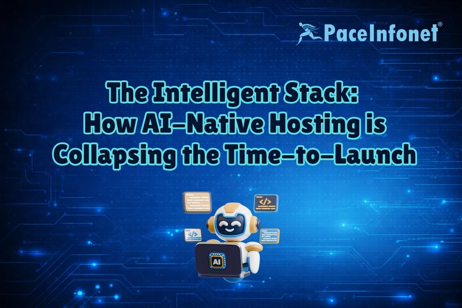 Illustration for AI-Native Hosting: How Intelligent Stack Cuts Website Launch Time